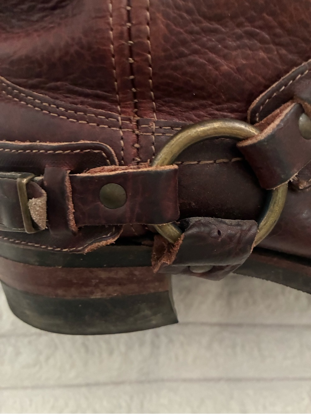 Frye Vintage Harness Boots - Picture 4 of 5